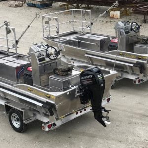 ETS Electrofishing Oquawka Boats Heavy Duty Electrofishing Boat